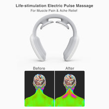Load image into Gallery viewer, Smart Electric Infrared Heating Neck Massager Far Pain Relief Health Care Relaxation
